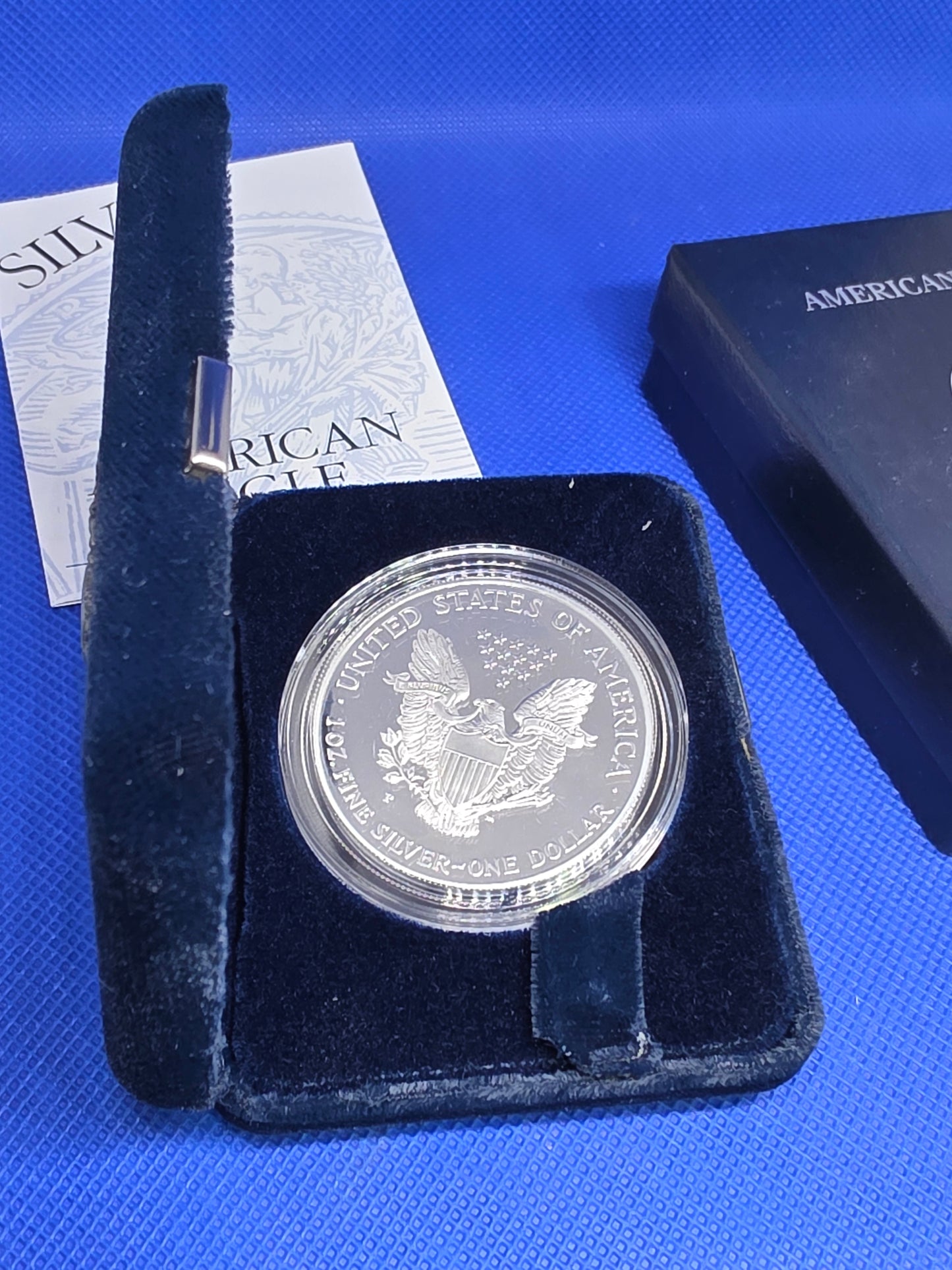2000 SAE Proof Silver American Eagle $1 New in Box