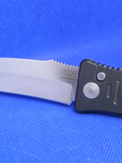 SOG Spec Elite II Auto Knife 4" Close SE-61 USED AUS-8