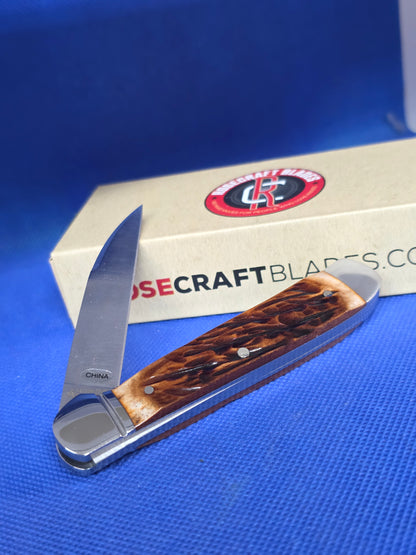 RoseCraft Snake Creek Copperhead Dapper Brown Jigged RCT035-DBJ