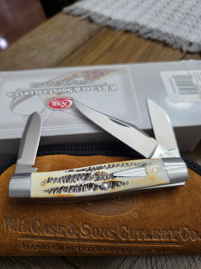 2018 Case XX Tony Bose Premium Stockman Bone Stag 154CM - 07426