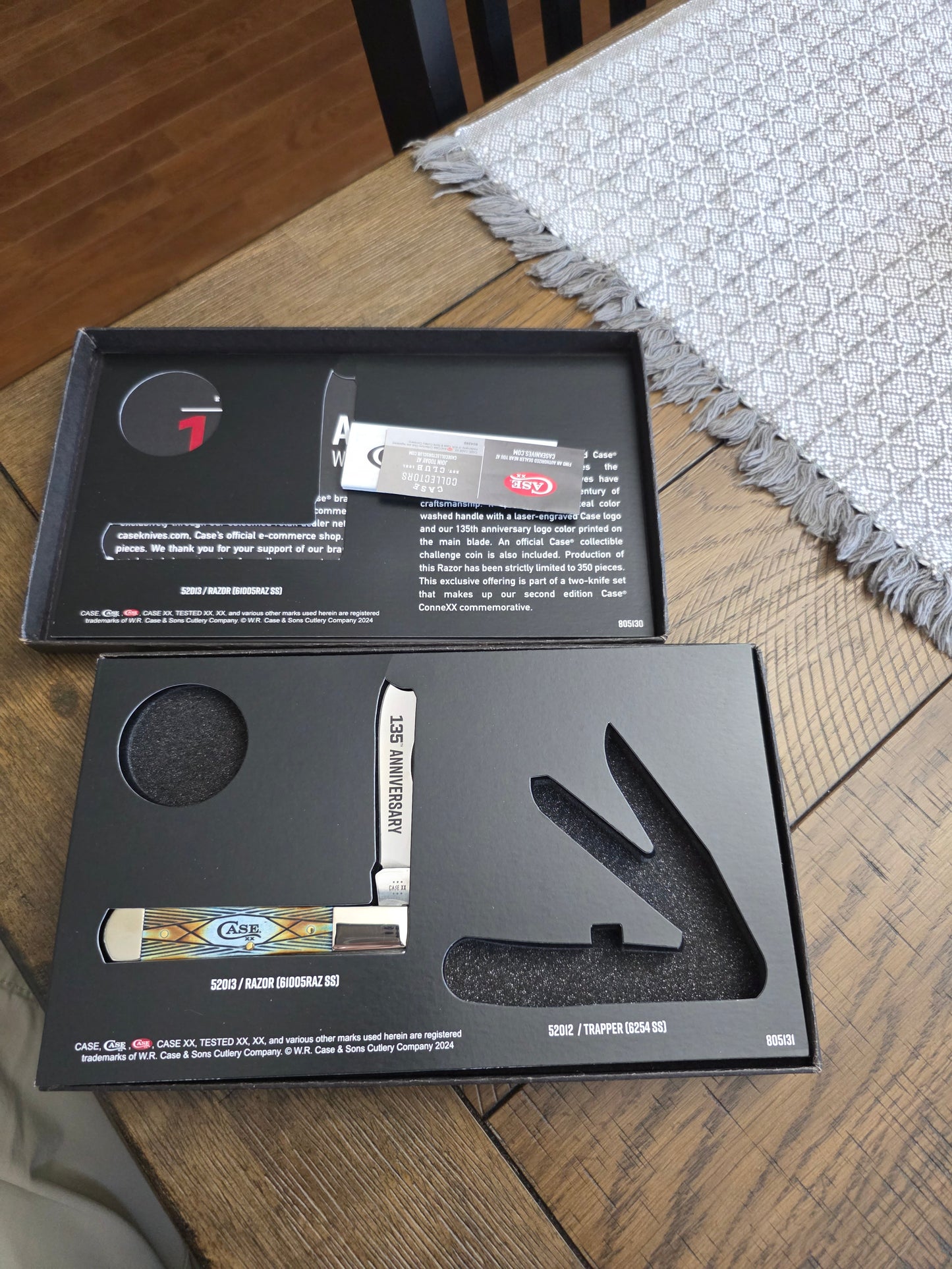 2024 Case XX ConneXX Razor Pocket Knife 135th Anniversary 52013