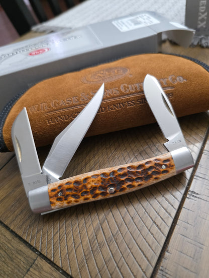 2018 Case XX Tony Bose Premium Stockman Brown Bone 154CM - 07429