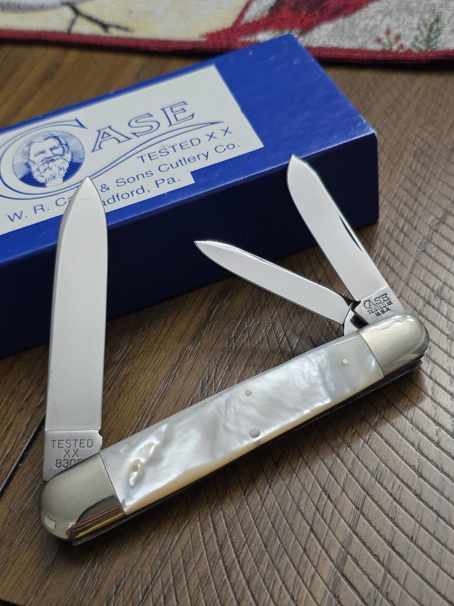 1991 Case XX Classic 83091 Mother of Pearl Cigar Whittler No Etch 1 of 100