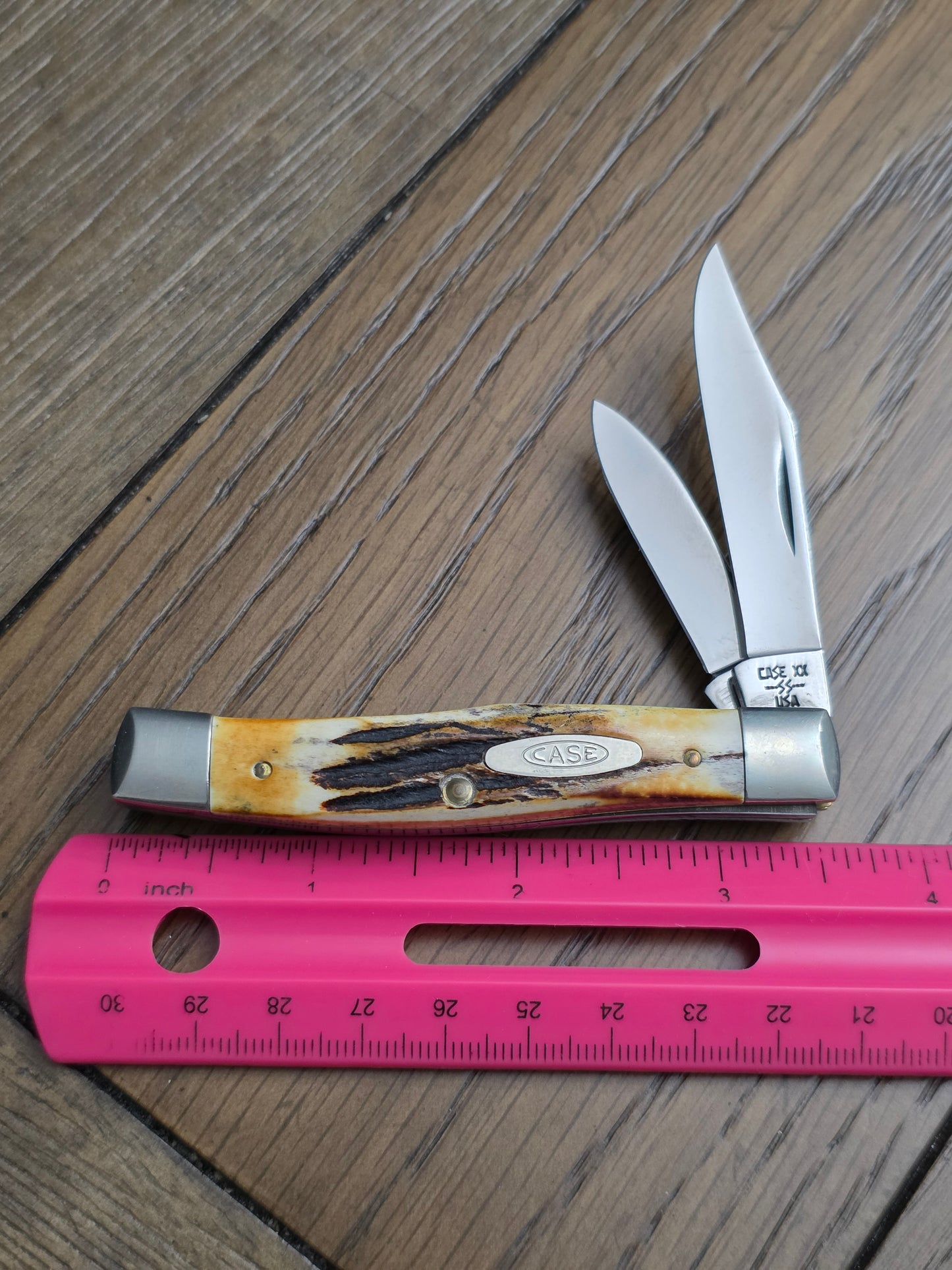 1984 Case XX 62032 Texas Jack Genuine Stag Handles