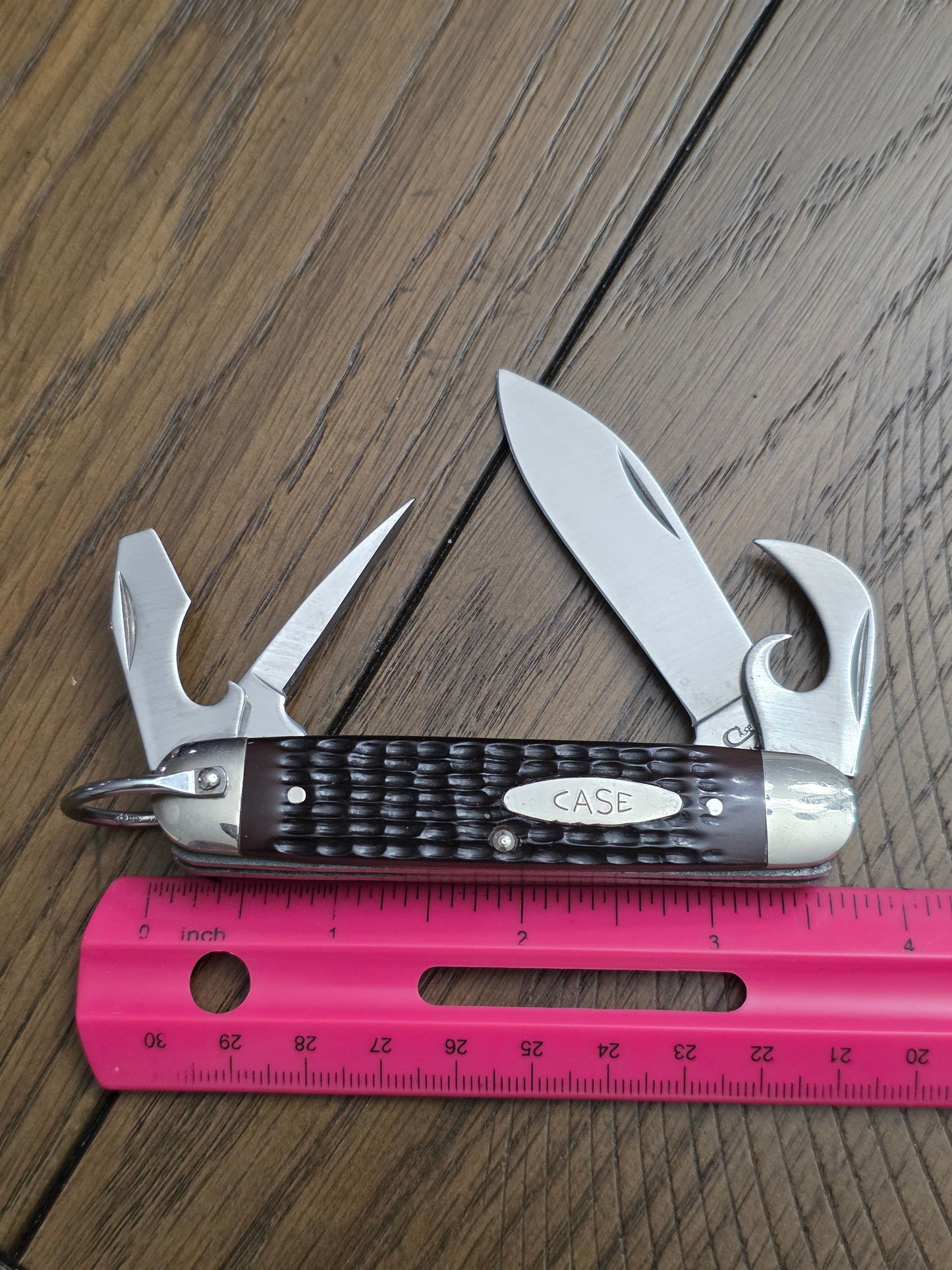 1997 Case XX Brown Jig Delrin Camp Knife