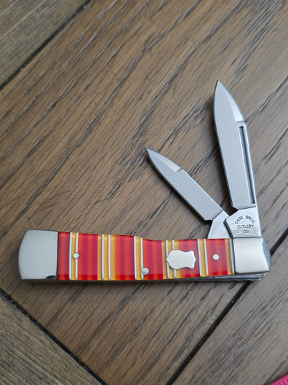 Case XX Case Brothers Cutlery Gunstock Candy Stripe Handles R2130