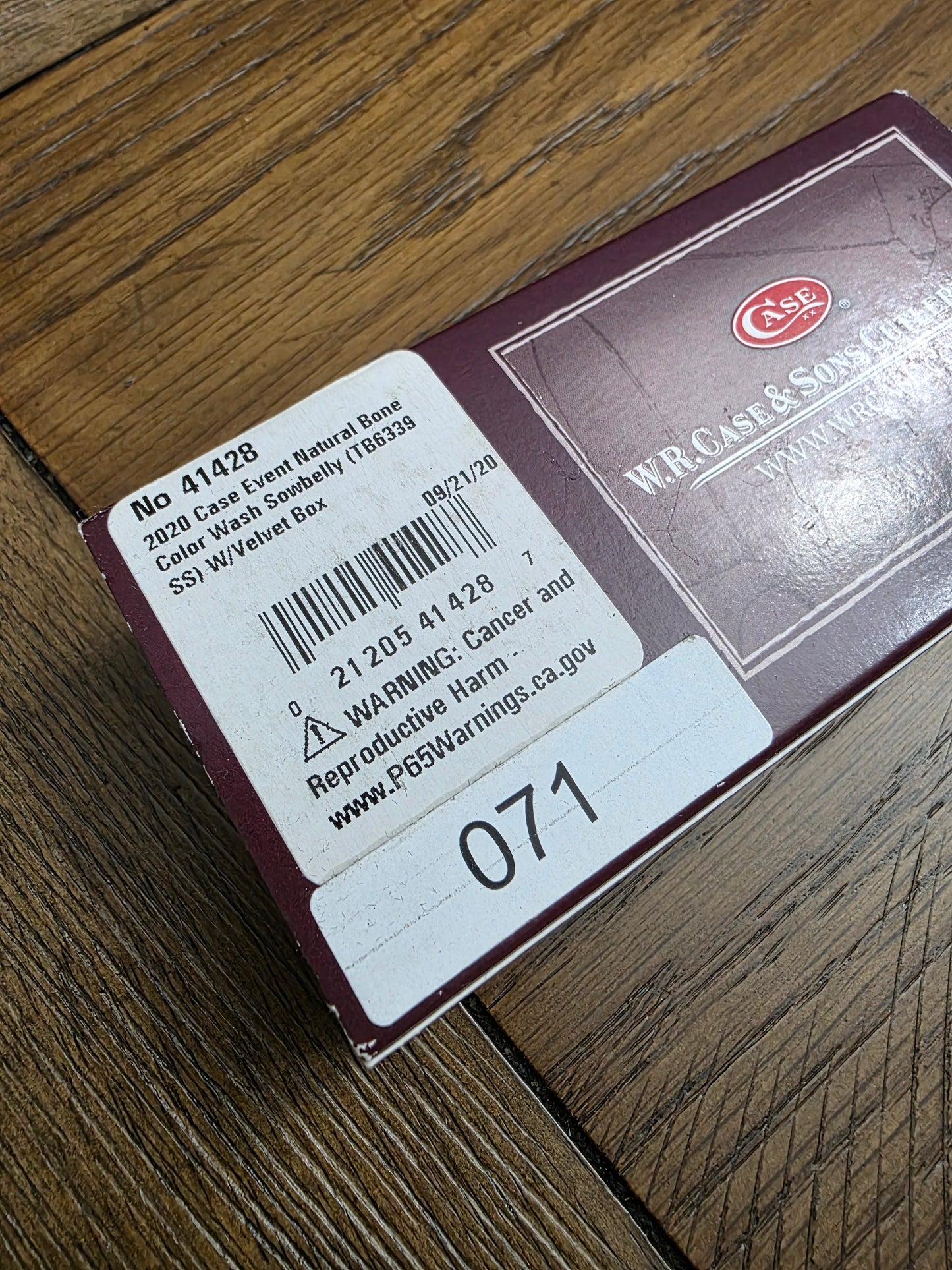 2020 Case XX Sowbelly TB6339 Mark of a New Era 41428 Case Event Knife