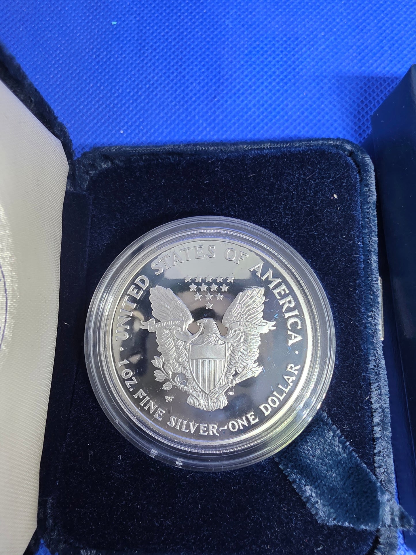 2002 SAE Proof Silver American Eagle $1 New in Box