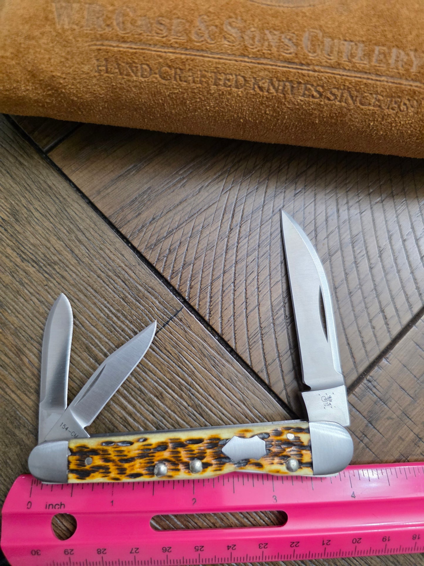 2014 Case XX Tony Bose Lockback Whittler Antique Bone 154CM - 07215