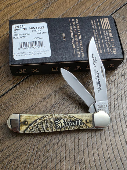 2022 Case XX NWTF 22 Copperhead  SN215 NIB