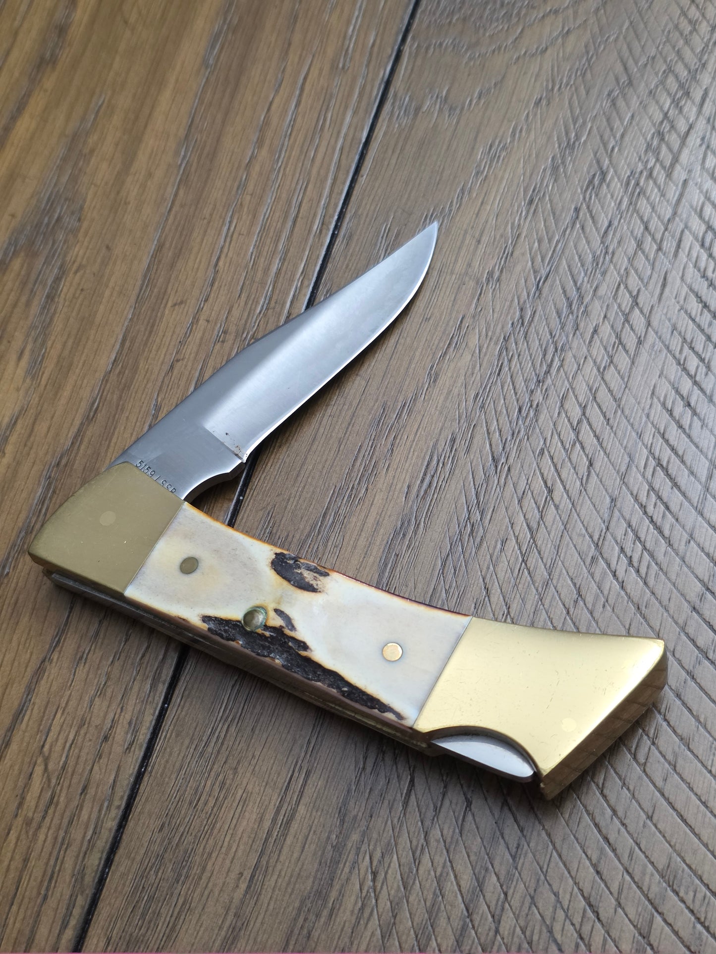 1981 Case XX Stag Handle Hammerhead Lockback - NO SHEATH