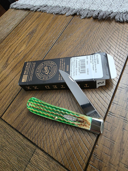 2024 Case XX Lizard Skin Trapper Single Blade Wharncliffe Shepherd Hills Exclusive 22853