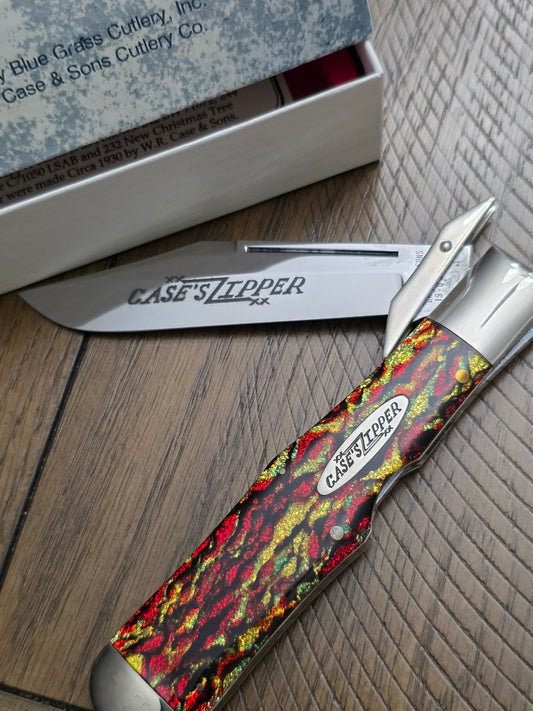 1991 Case XX Classic Case's Zipper Christmas Tree Handle CT71050 LSAB