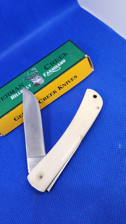 The Hillbilly Farmhand - Smooth Natural Bone Handles - GCFH037WBN