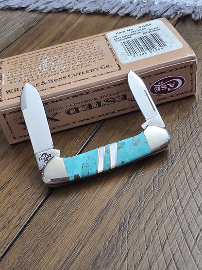 2002 Case XX Exotic Turquoise Baby Butterbean EX2132 01284