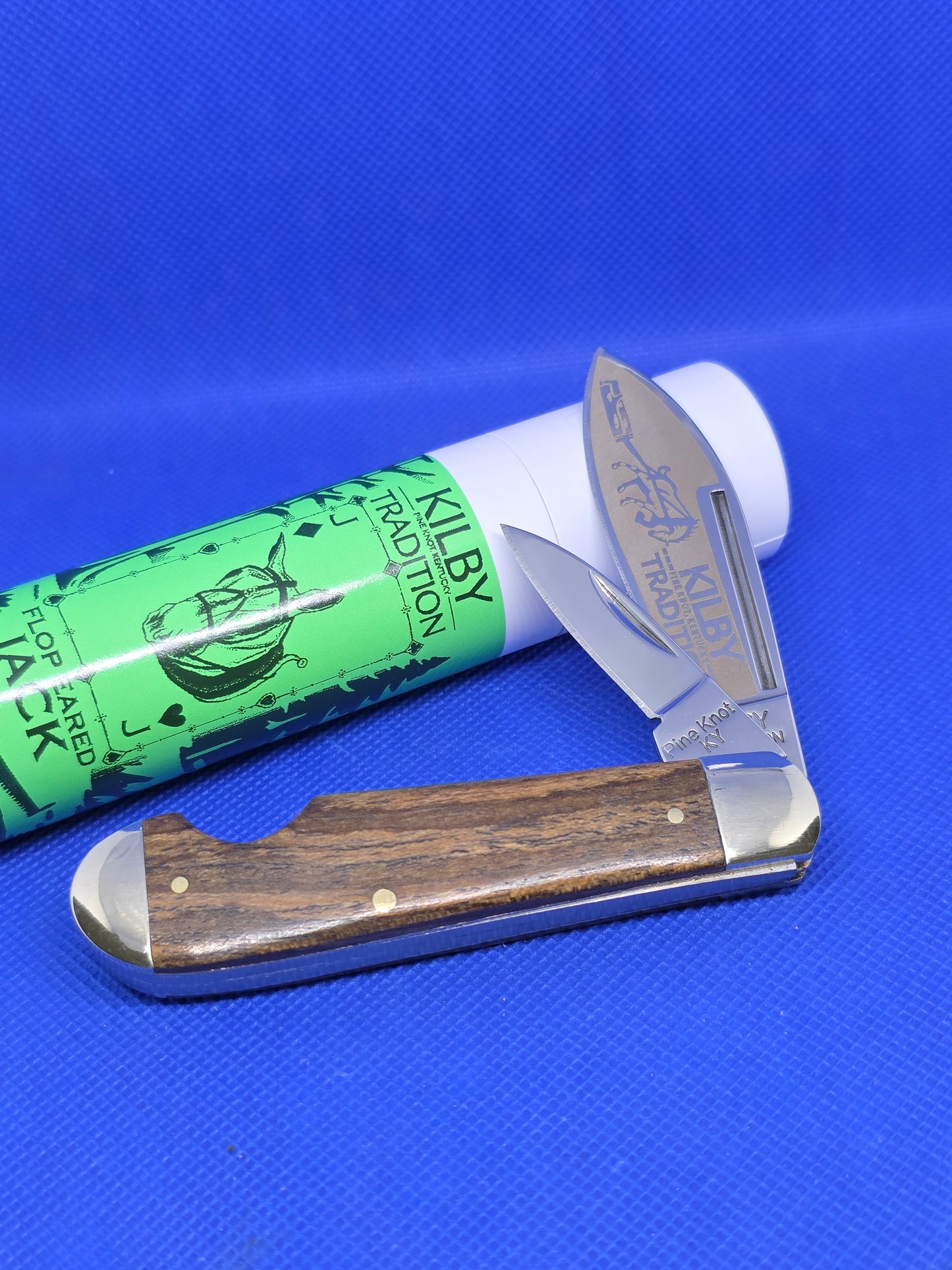 Kilby Tradition - Flop Eared Jack  - Golden Sandal Wood Handle- KT35GSW