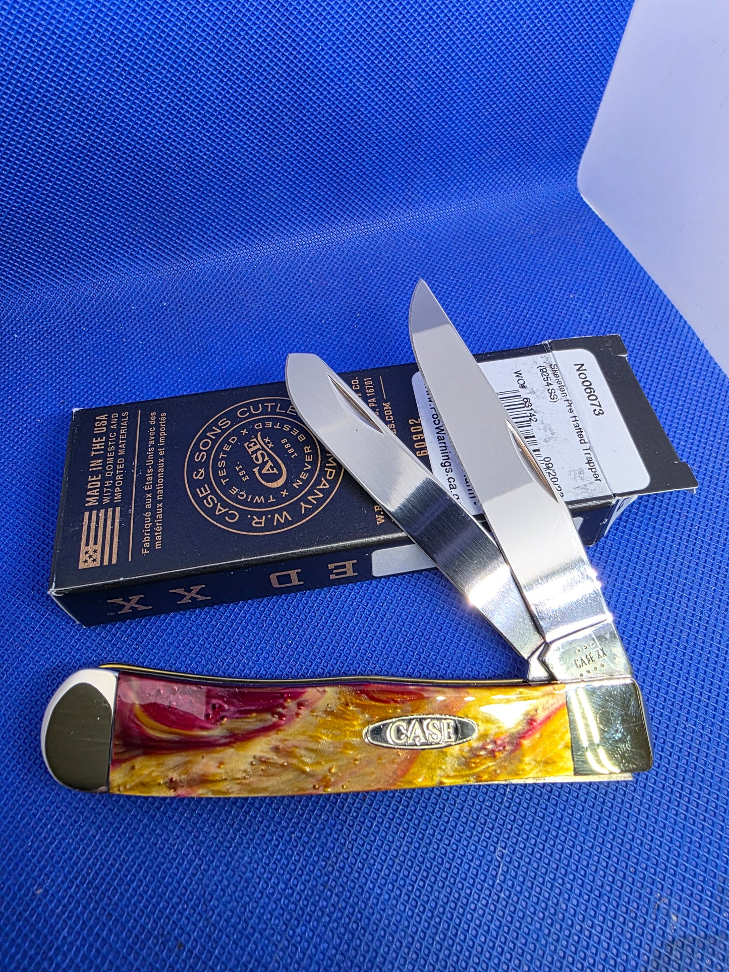 Case XX Corelon Trapper with Sun Dance Handles  - 6073-SD