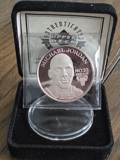 Michael Jordan Chicago Bulls #23 - Commemorative coin - 1oz silver medallion 1 of 10000