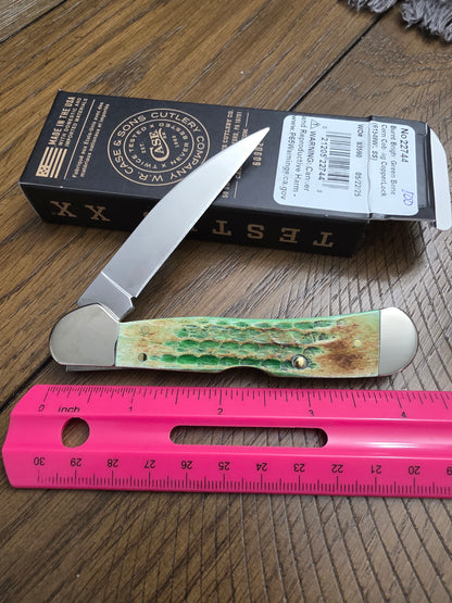 Case XX 2025 CopperLock Lizard Skin Handles 22744