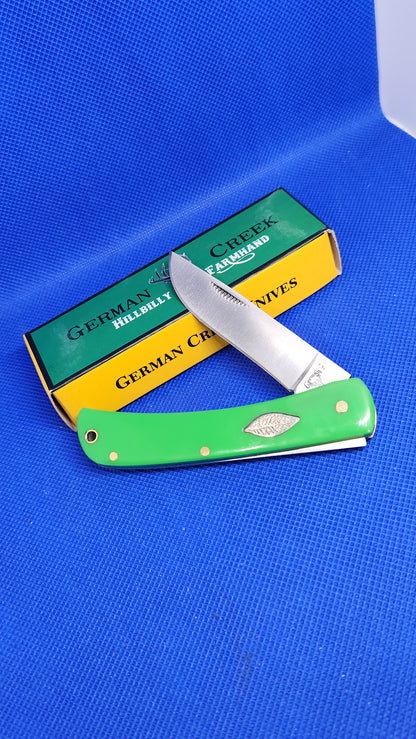 The Hillbilly Farmhand - Green Synthetic Handles - GCFH037GR