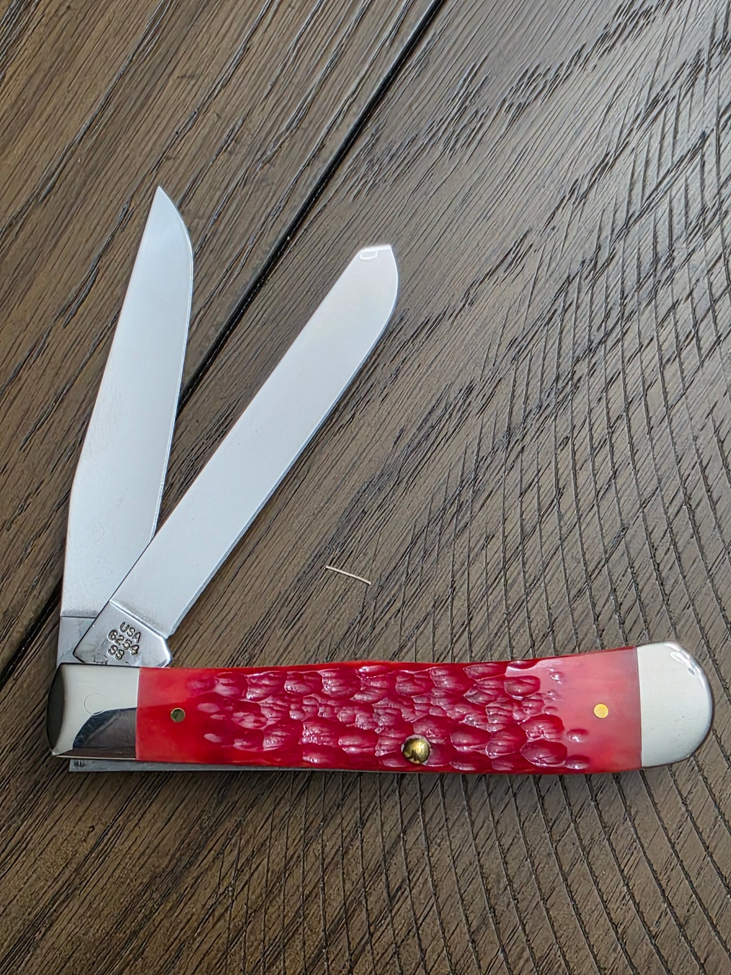 2020 Case XX Red Bone Trapper Decade Transition Knife