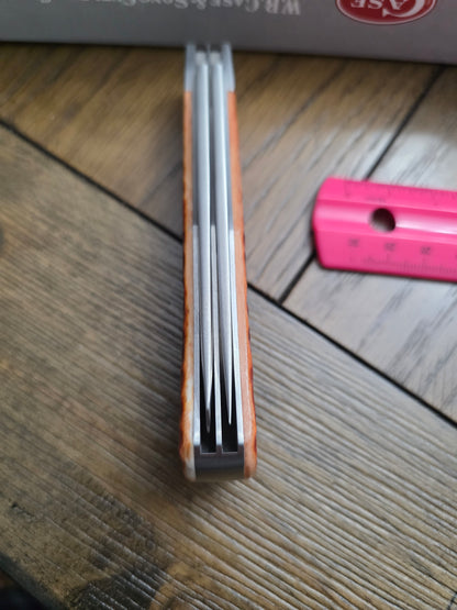 2019 Case XX Tony Bose Standard Bullnose Trapper Chestnut Bone 10363