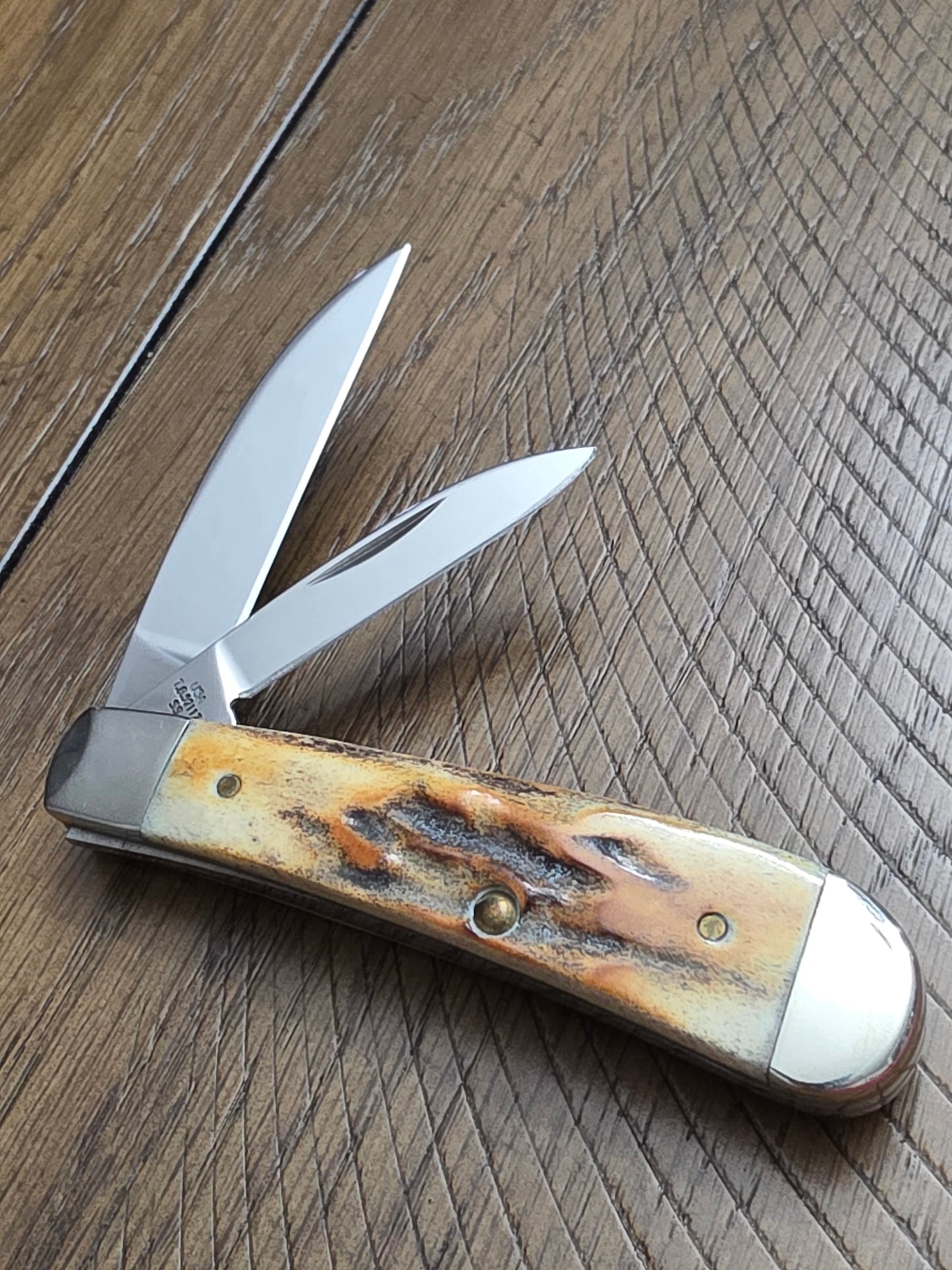 2008 Case XX Stag Sway Back Jack 2 Blade T.B.52117 NO BOX