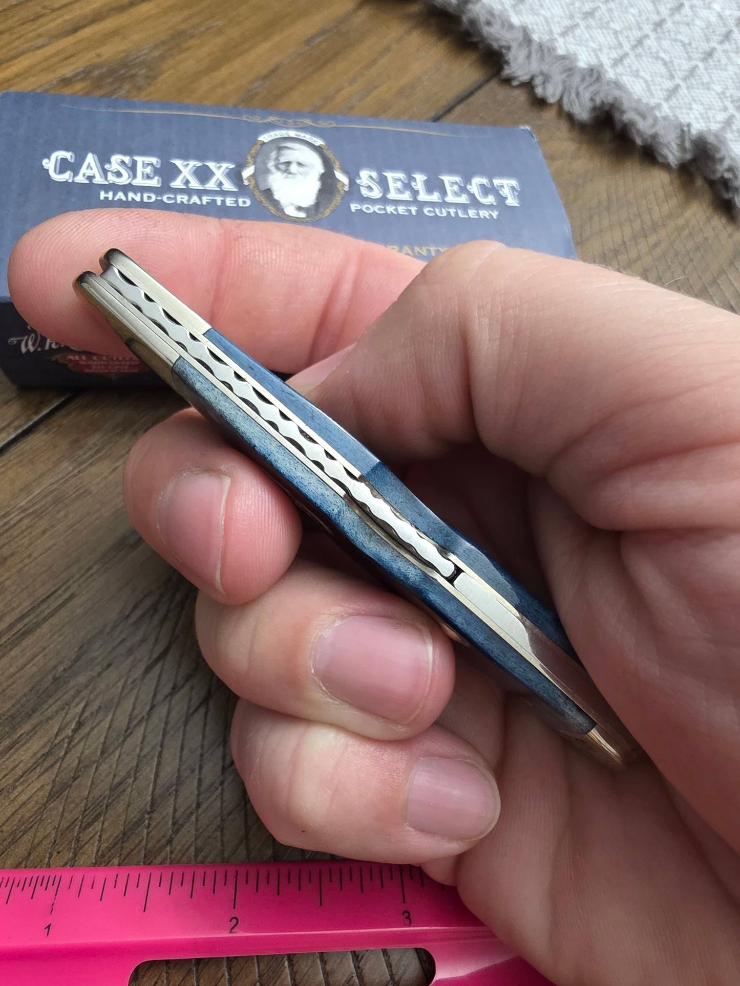 2010 Case XX Select Mini CopperLock Mediterranean Blue 05376 NIB