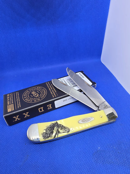 2025 Case XX Yellow Trapper Wild Mustang 80161 WM SFO
