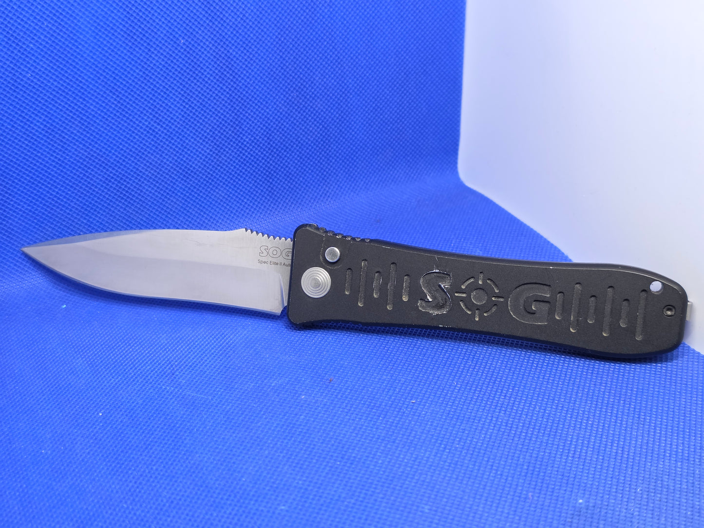 SOG Spec Elite II Auto Knife 4" Close SE-61 USED AUS-8