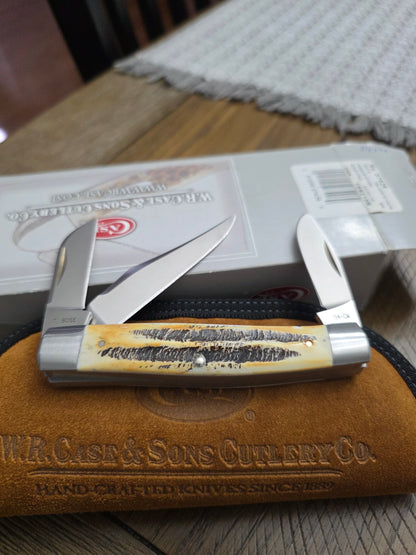 2018 Case XX Tony Bose Premium Stockman Bone Stag 154CM - 07426