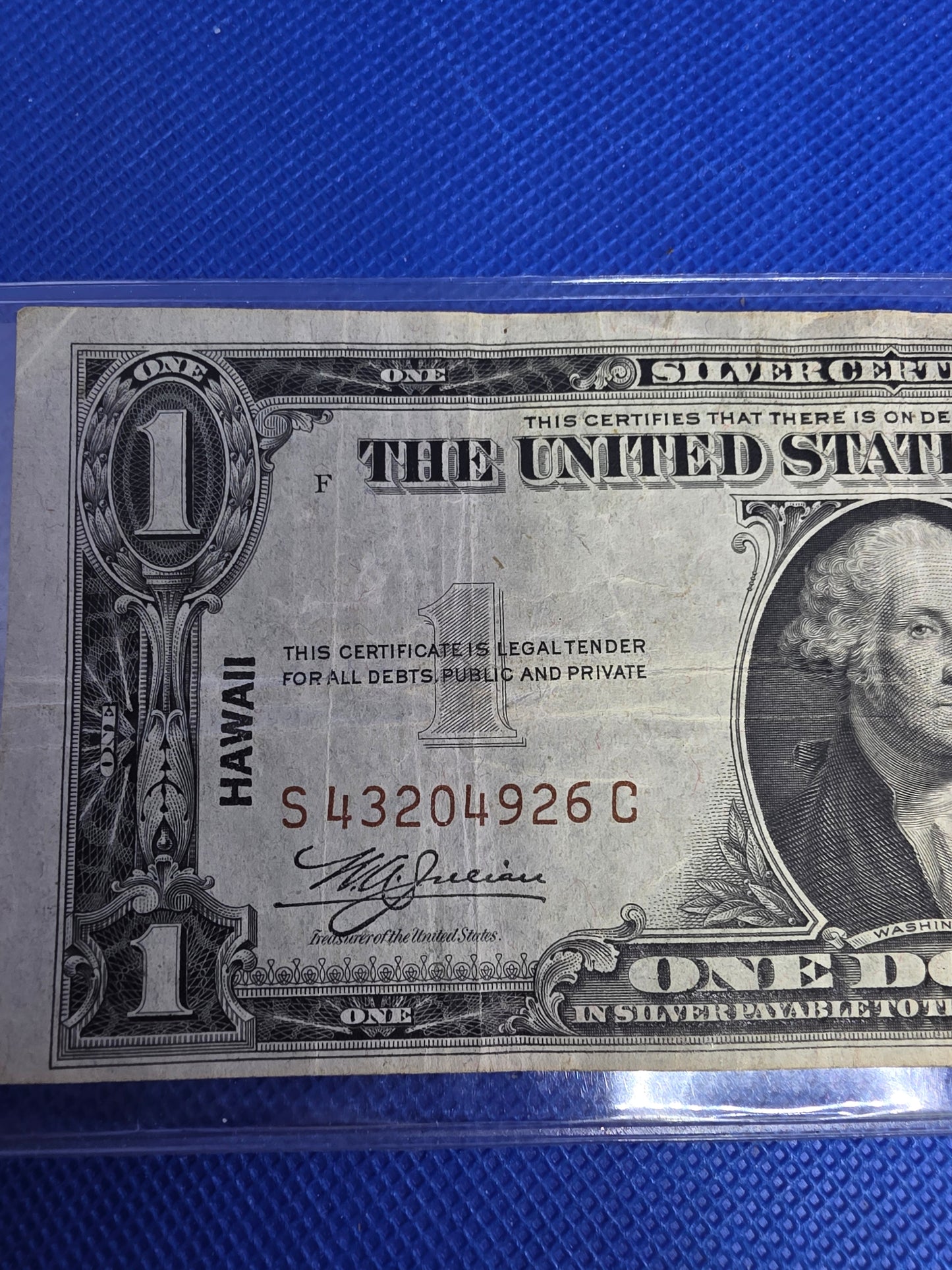 1935A $1 Hawaii Silver Certificate Emergency Note - Nice Condition