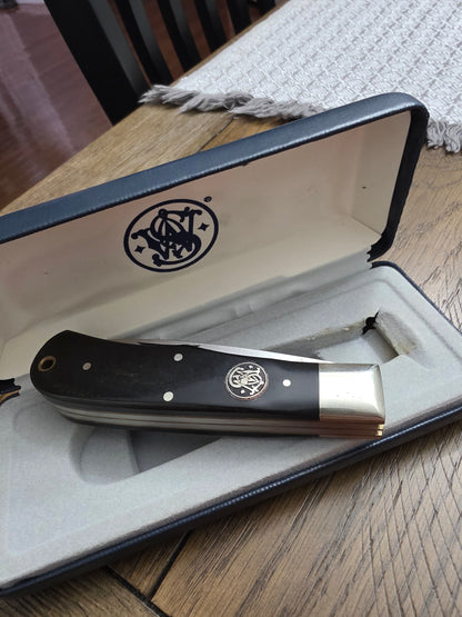 1995 Smith & Wesson USA 40th Anniversary .44 Magnum Trapper Buffalo Horn Handles