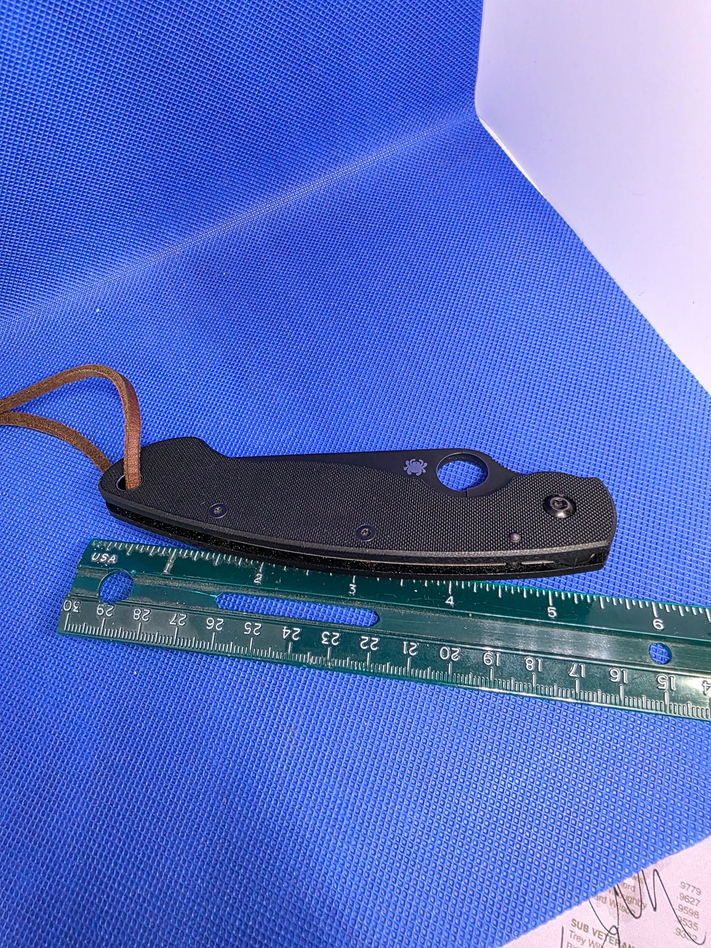 Spyderco Military 2 - Plain Black Linerlock - CPMS30V - Lightly Used