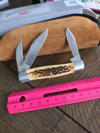 2015 Case XX Tony Bose Cattle Knife Chestnut Bone 07223 154CM