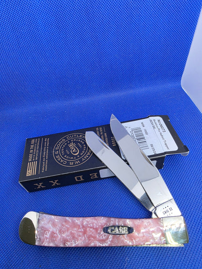 Case XX Corelon Trapper with Pink Cloud Handles - 6073-PC