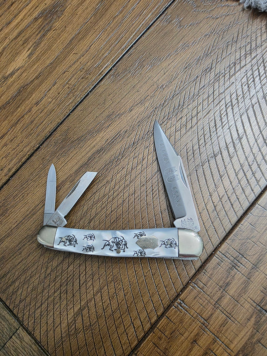 Bulldog Brand Faux Pearl Big Whittler Solingen Made