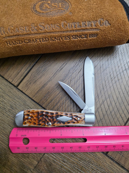 2017 Case XX Tony Bose Eureka Jack Brown Bone 154CM - 07424