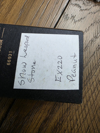 2007 Case XX Snow Leopard Stone EX220 Case Exotic Series