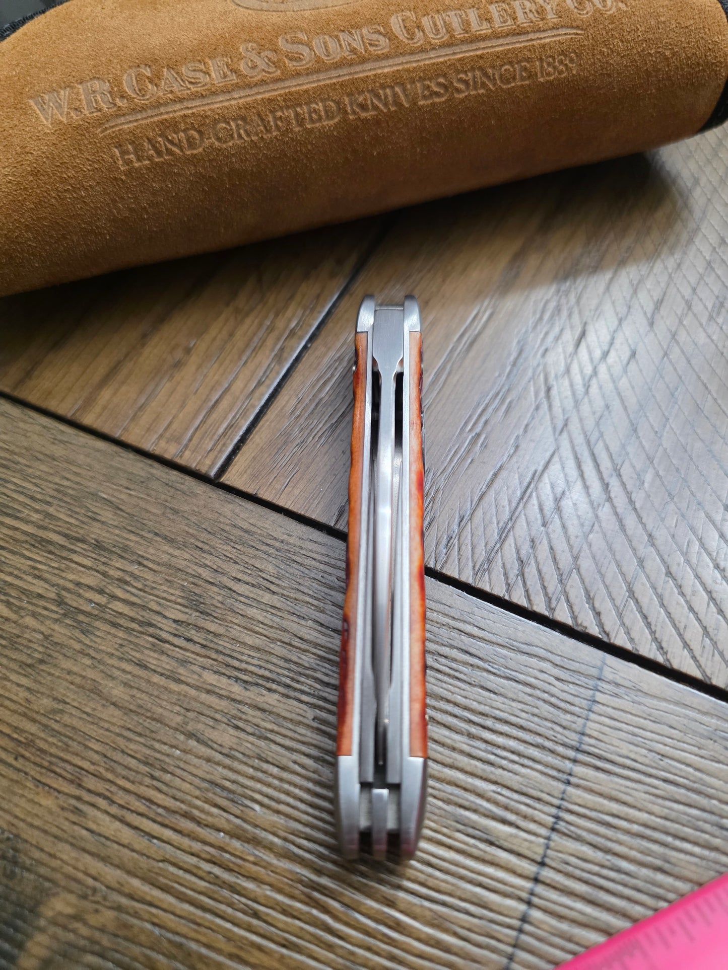 2014 Case XX Tony Bose Lockback Whittler Chestnut Bone 154CM - 07216