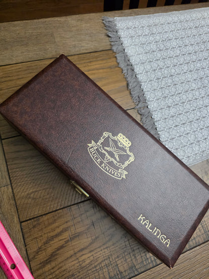 1972-1986 Buck Kalinga Yellowhorse Custom with display box #23