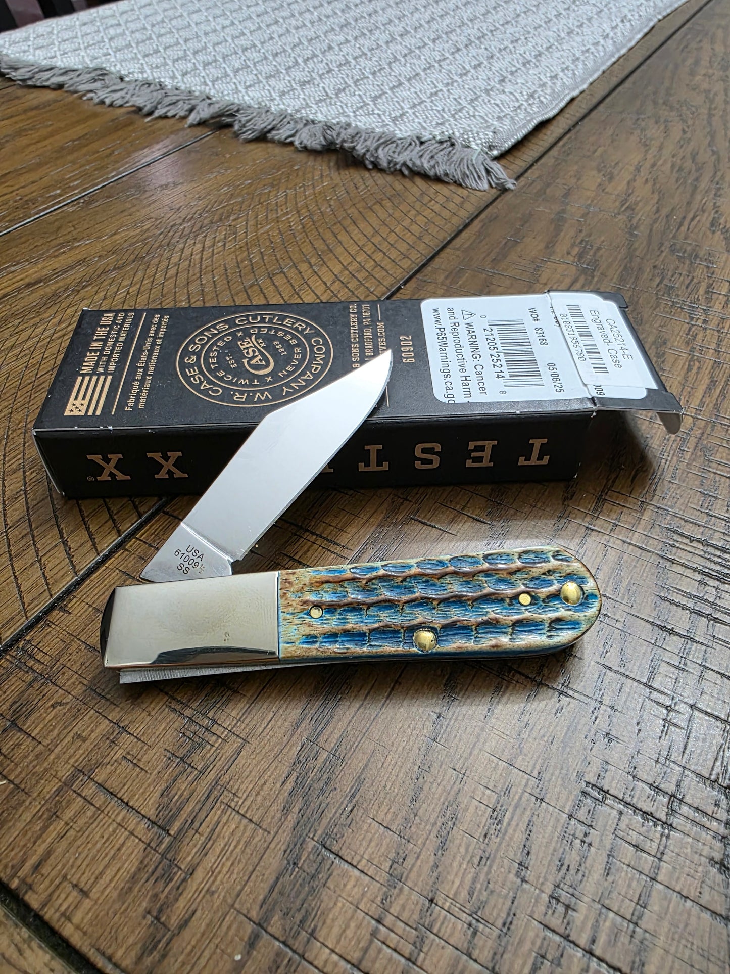 2025 Case XX 25214-E 1 of 100 Sea Dragon 1 Blade Barlow