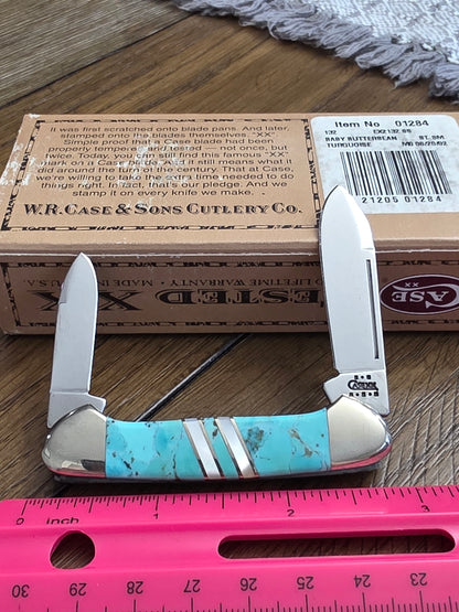 2002 Case XX Exotic Turquoise Baby Butterbean EX2132 01284