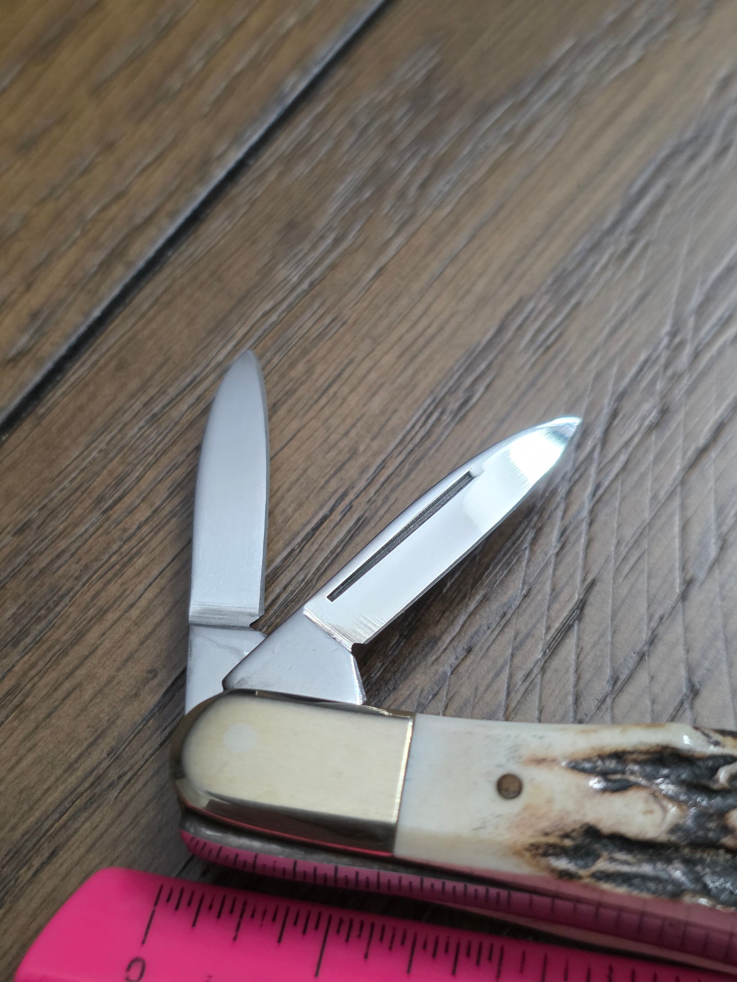 Parker Cut Co Japan - Stag Handle Whittler - First Monday Series