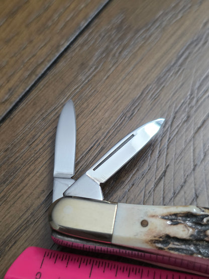 Parker Cut Co Japan - Stag Handle Whittler - First Monday Series