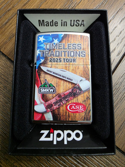 2025 Case XX SMKW Event Zippo - Timeless Traditions Tour