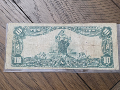 1902 Series $10 National Bank Note of Ashland, KY