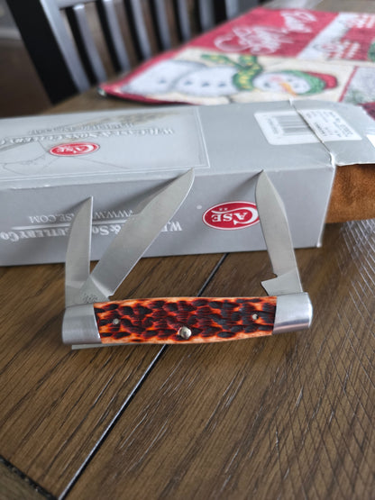 2015 Case XX Tony Bose Cattle Knife Antique Bone 07222 154CM