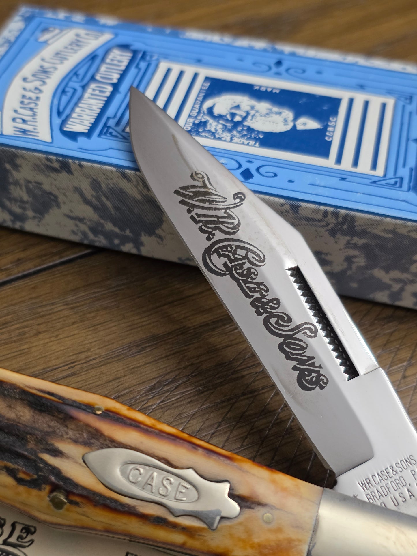 1991 Case XX Classic 51050 Large Coke Bottle with Stag Handle 1 of 750