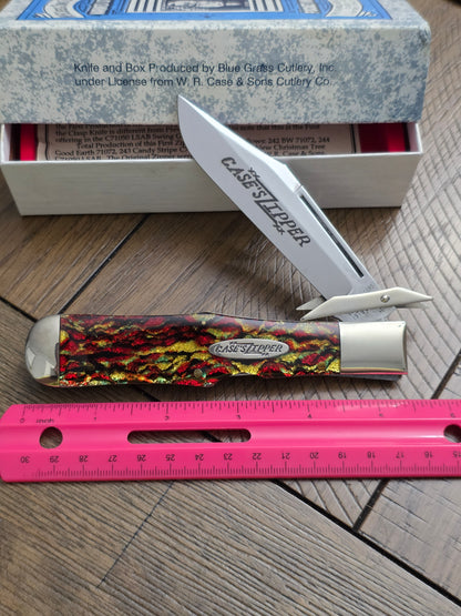 1991 Case XX Classic Case's Zipper Christmas Tree Handle CT71050 LSAB